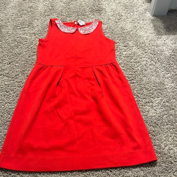 Crewcuts Other - VEUC worn 1x jcrew crewcuts size 12 holiday Christmas dress Peter Pan collar